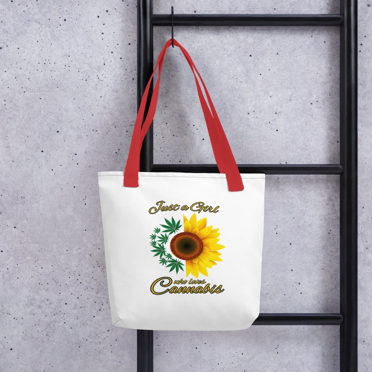 Girl & Cannabis Tote bag