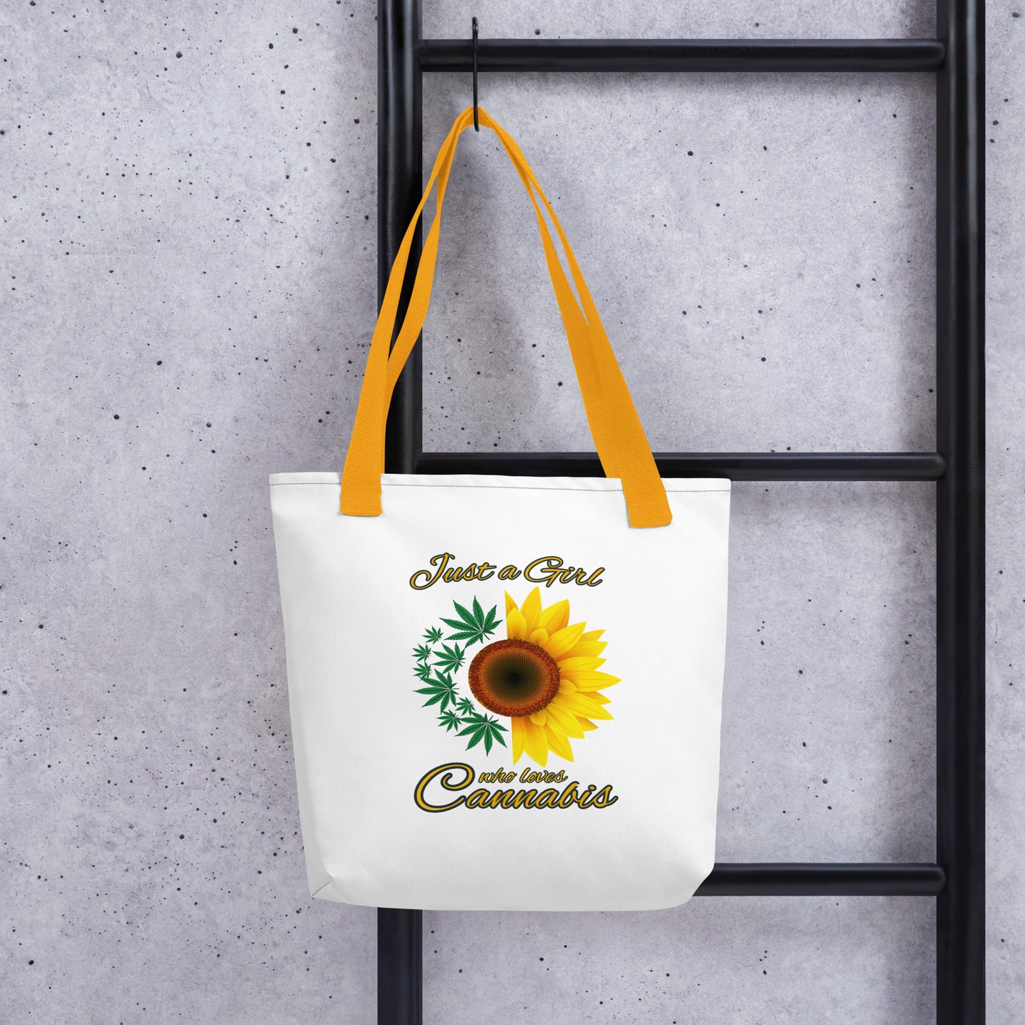 Girl & Cannabis Tote bag