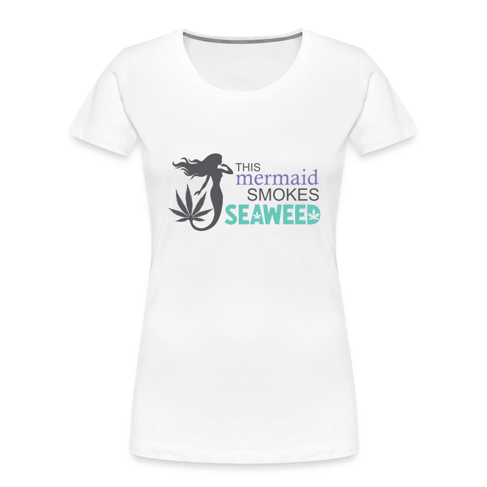 Women’s Mermaid Premium Organic T-Shirt - white