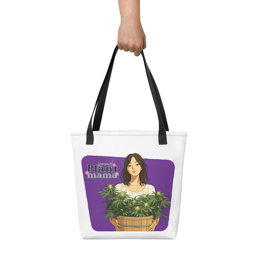 Plant Mama Purple Tote bag