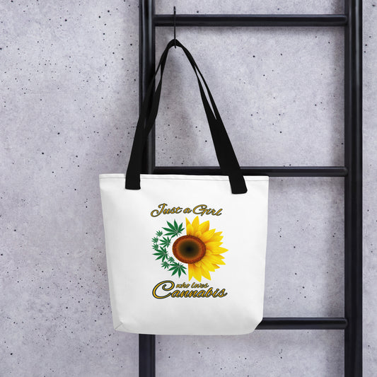 Girl & Cannabis Tote bag