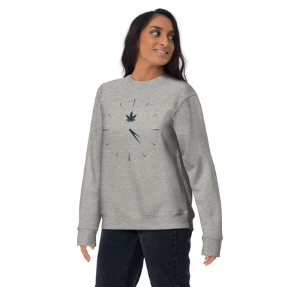 Clock Unisex Premium Sweatshirt