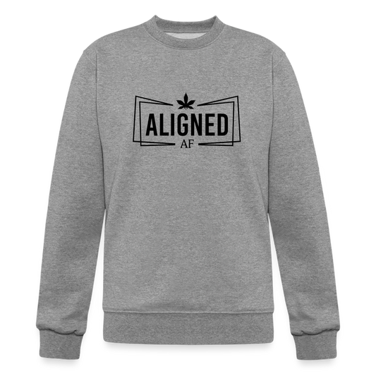 Aligned AF Champion Sweatshirt - heather gray